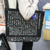 般若心経入りのトートバッグ