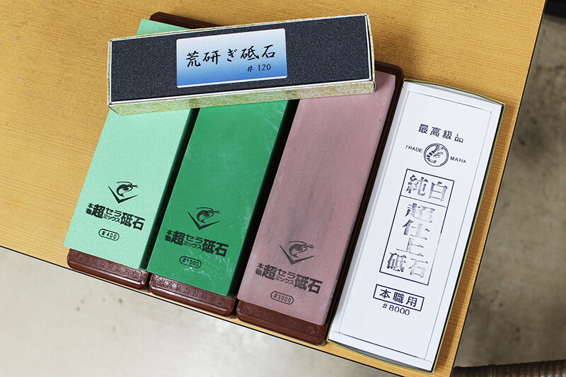 切れ味を保つ!『砥石』のご紹介