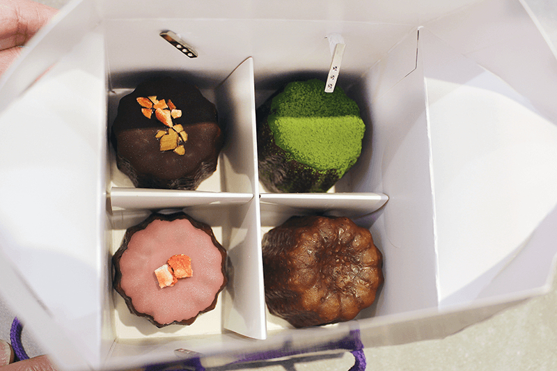 カヌレのセットをお得に味わえます!